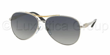 Bvlgari zonnebril BV6075 Zilver-Goud gepolariseerd