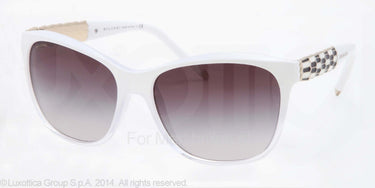 Bvlgari Zonnebril BV8104 White gradient transp gray gradient