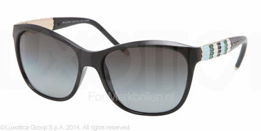 Bvlgari Zonnebril BV8104 Black polar gray gradient