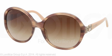 BvlgariZonnebril BV8108B Striped brown brown gradient