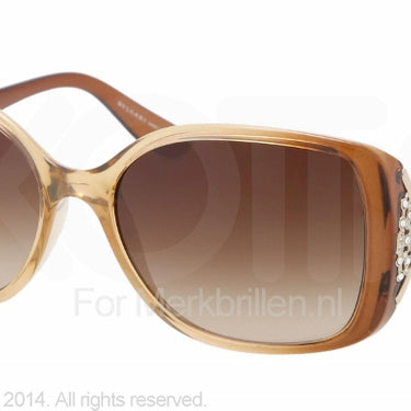 Bvlgari Zonnebril BV8113B Brown gradient dk brown brown gradient