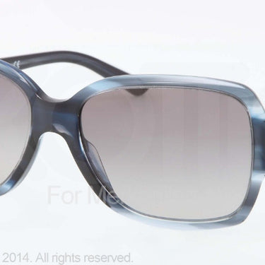 Bvlgari Zonnebril BV8119B Striped blue gray gradient