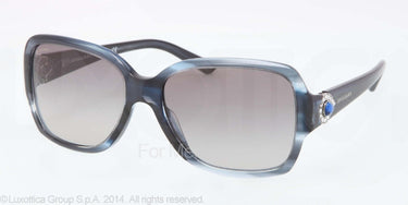 Bvlgari Zonnebril BV8119B Striped blue gray gradient