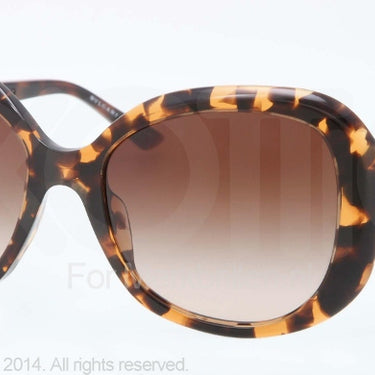 Bvlgari Zonnebril BV8129HB Dark red havana brown gradient