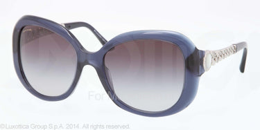 Bvlgari Zonnebril BV8129HB Transparent dark blue gray gradient