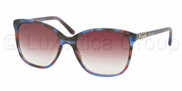 Bvlgari zonnebril BV8152B Blauw-Rood fantasie