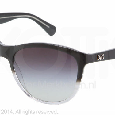 D&G Zonnebril DD3091 26028G Zwart-Grijs