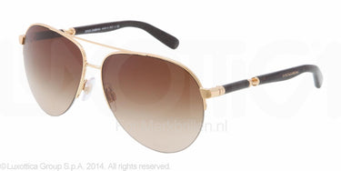 Dolce & Gabbana Zonnebril DG2115 Goud-Bruin