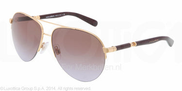 Dolce & Gabbana Zonnebril DG2115 02/68 Goud-Bruin