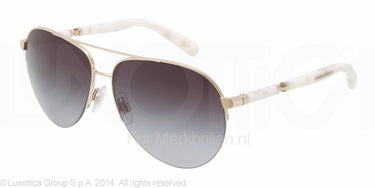 Dolce & Gabbana Zonnebril DG2115 Goud-Grijs
