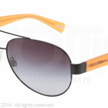 Dolce & Gabbana Zonnebril DG2118P Black gray gradient