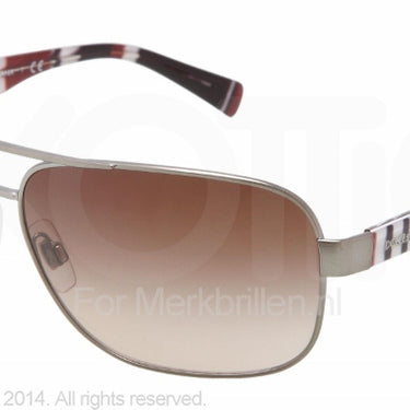 Dolce & Gabbana Zonnebril DG2120P Matte gunmetal brown gradient