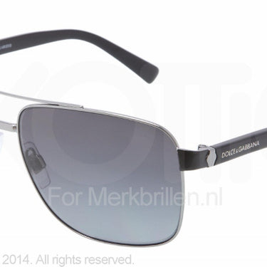 Dolce & Gabbana Zonnebril DG2131 Gunmetal polar grey gradient