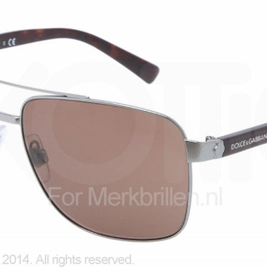 Dolce & Gabbana Zonnebril DG2131 Gunmetal brown