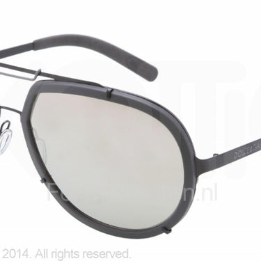 Dolce & Gabbana Zonnebril DG2132 Matte black light brown mirror gold