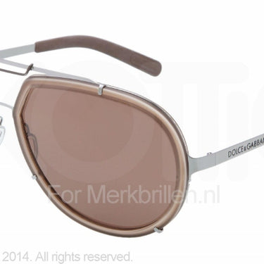 Dolce & Gabbana Zonnebril DG2132 Gunmetal brown