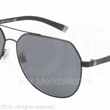 Dolce & Gabbana Zonnebril DG2133 Matte black/gunmetal grey