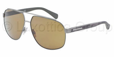 Dolce & Gabbana DG2138 124573 Matte Gunmetal/Matte Gre Brown