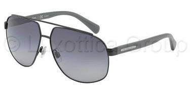 Dolce & Gabbana DG2138 1247T3 Matte Black Polar Grey Gradient