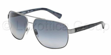 Dolce & Gabbana DG2140 1244T3 Matte Gunmetal Polar Grey Gradient