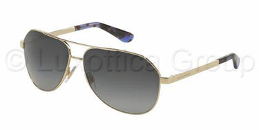Dolce & Gabbana zonnebril DG2144 Pale Gold gepolariseerd