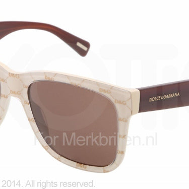 Dolce & Gabbana Zonnebril DG4158P Goud-Bruin