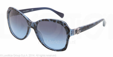 Dolce & Gabbana Zonnebril DG4163P Luipaard, blauw-Grijs