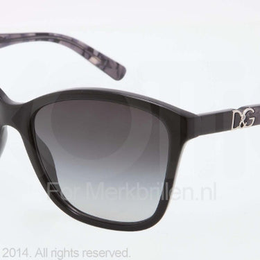 Dolce & Gabbana Zonnebril DG4170P Black gray gradient