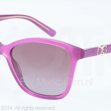 Dolce & Gabbana Zonnebril DG4170P Top crystal on pearl vio violet gradient
