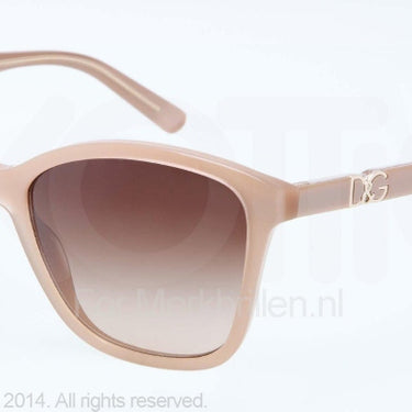Dolce & Gabbana Zonnebril DG4170P Top crystal on pearl san brown gradient