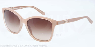 Dolce & Gabbana Zonnebril DG4170P Top crystal on pearl san brown gradient