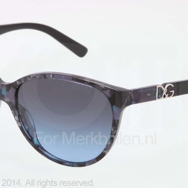 Dolce & Gabbana Zonnebril DG4171P Blue marble grey blue gradient