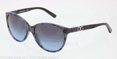 Dolce & Gabbana Zonnebril DG4171P Blue marble grey blue gradient