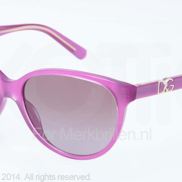 Dolce & Gabbana Zonnebril DG4171P Top crystal on pearl vio violet gradient