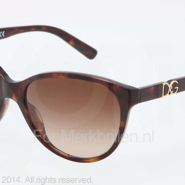 Dolce & Gabbana Zonnebril DG4171P Havana brown gradient