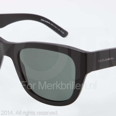 Dolce & Gabbana Zonnebril DG4177 Matte black polar green