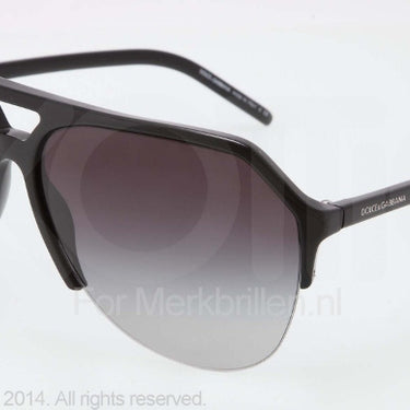 Dolce & Gabbana Zonnebril DG4178 Black gray gradient