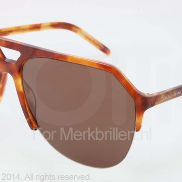 Dolce & Gabbana Zonnebril DG4178 Red havana brown