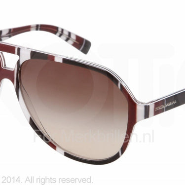 Dolce & Gabbana Zonnebril DG4182P Stripes brown/black/whit brown gradient
