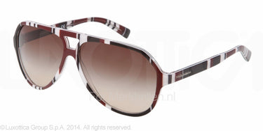 Dolce & Gabbana Zonnebril DG4182P Stripes brown/black/whit brown gradient