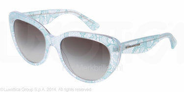 Dolce & Gabbana Zonnebril DG4189 Green lace gray gradient