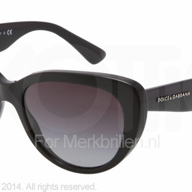 Dolce & Gabbana Zonnebril DG4189 Black gray gradient