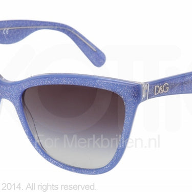 Dolce & Gabbana Zonnebril DG4193 Glitter blue gray gradient