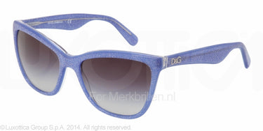 Dolce & Gabbana Zonnebril DG4193 Glitter blue gray gradient