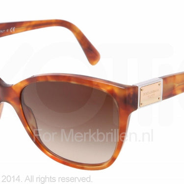 Dolce & Gabbana Zonnebril DG4195 Light havana brown gradient