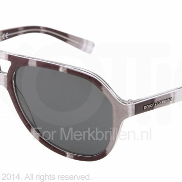 Dolce & Gabbana Zonnebril DG4201 Stripes black/gray/white grey