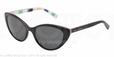 Dolce & Gabbana Zonnebril DG4202 Top black/stripes grey