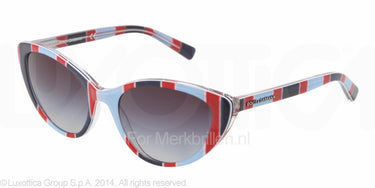 Dolce & Gabbana Zonnebril DG4202 Stripes azure/red/blue gray gradient