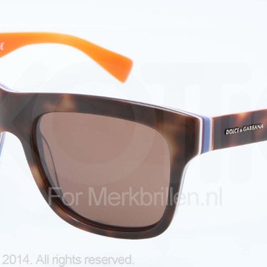 Dolce & Gabbana Zonnebril DG4203 Havana/multilayer/orange brown