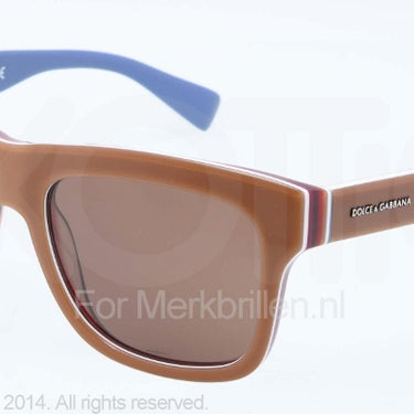 Dolce & Gabbana Zonnebril DG4203 Brown/multilayer/bluette brown